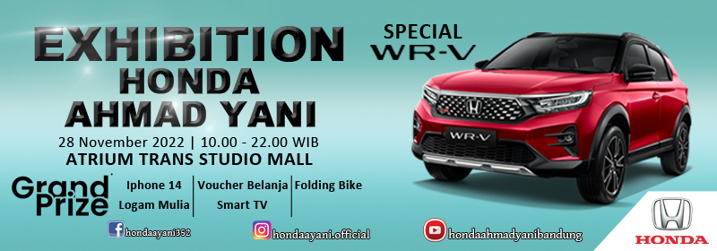 Honda Ahmad Yani Exhibition TSM Special Honda WR-V