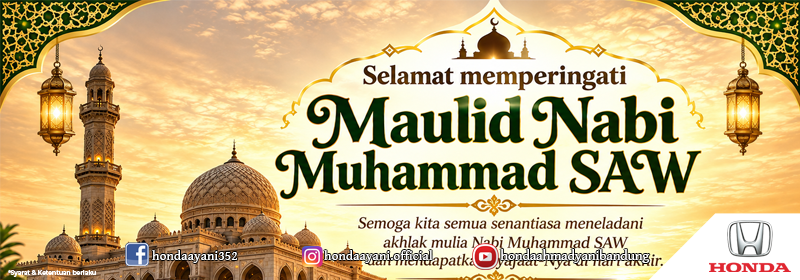 Selamat Memperingati Maulid Nabi Muhammad SAW 2026