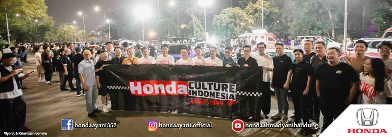 Honda Gelar Honda Culture Indonesia Night Meet Up, Bersiap Menuju Acara Puncak pada November 2026